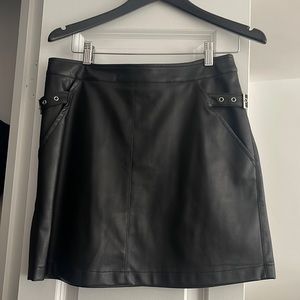 Adorable Leather Skirt